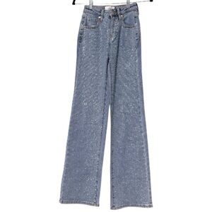 Austin Landing size 00 rhinestone studded blue jeans dressy going out new years